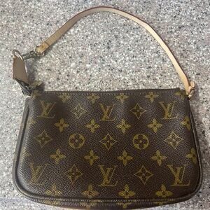 Louis Vuitton Black and Brown Monogram Crossbody